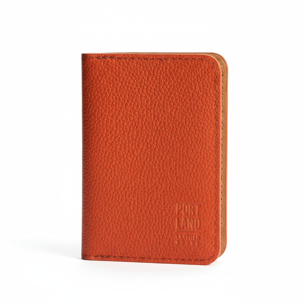 Leather Modern Passport Holder